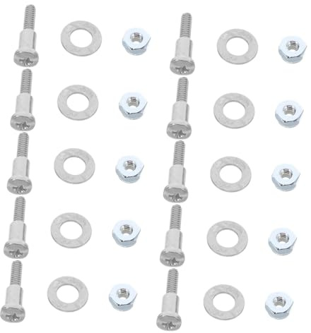 OATIPHO Set 10 Pezzi Viti di Regolazione per Tagliacapelli 1919 8504 8148 8591, Accessori di Ricambio per Serraggio, Resistenti All'usura, per Professionale e Domestico