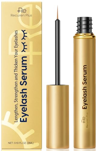 Wimpernserum Wimpern Wachstum Lash Serum: Fortgeschrittene Formel Eyelash Serum ohne Hormone für Wimpernwachstum – natürlich, vegan