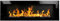 Bio Ethanol Fire BioFire Fireplace Modern 1400 x 400 High Gloss Black XXL