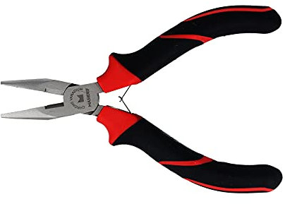 Pinza per Elettronica Becchi Semitondi Dritti, Misura 125 mm