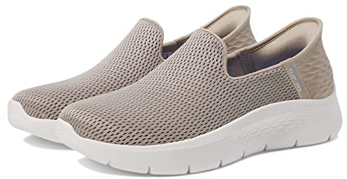 Skechers dam Go Walk FlexSneaker | Ren, bekväm och tidlös: Skechers BOBS damsneakers i vitt – perfekt för vardag och fritid.