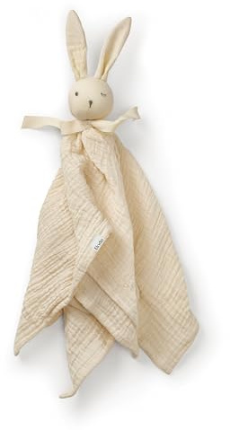 Elodie Details cozy Baby Comforter Cuddle Blanket Blinkie, essentials for Infant Babies and Toddlers, Newborn Gifts for Birthday Baby Shower in 100% Oeko-Tex Extra Soft Organic Cotton - Oat White