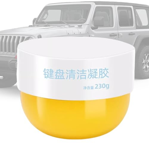 Plastilina per la Pulizia 'Auto, Strumento Multifunzione per la rimozione della Polvere, per la Pulizia degli Interni 'Auto, per la Tastiera, per la casa, la griglia di Ventilazione, Il