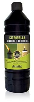 Huile de citronnelle – Carburant pour lanterne et lampe torche, grande bouteille de 1L