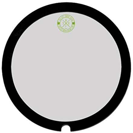 Big Fat Snare Drum Abfsd14-Gm 14-Inch Green Monster Drum Head - Black
