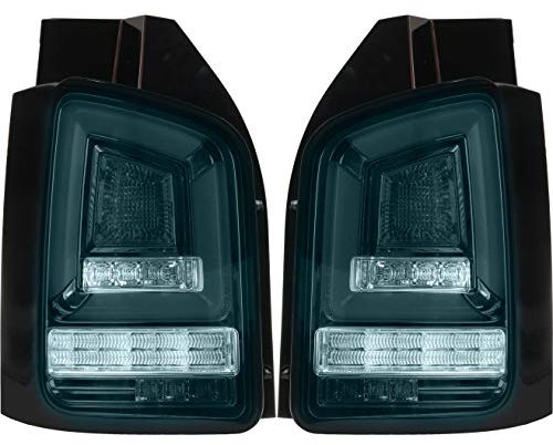 Rückleuchten Set Voll Lightbar für T5 Bj. 09-15 schwarz Heckklappe