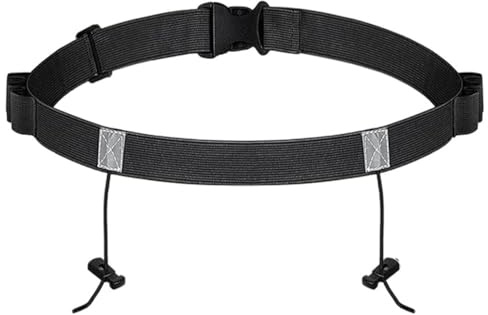 XOUDKE Race Cinturón para Número Porta Dorsal para Running Triatlon Maratones Unisex
