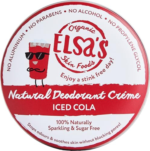 Elsas ekologiska hudinfoods – naturlig deodorantkräm – isad cola