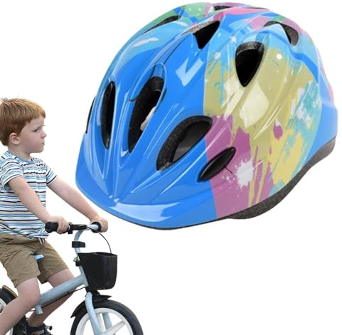 Barnhjälmar – Hjälmar för småbarn, skateboardhjälmar för barn – Cykelhjälmar för pojkar och flickor, justerbara barnhjälmar, cykelhjälmar för scooter