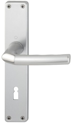 HOPPE Langschild-Garnitur 'Birmingham' Aluminium Natur 1117/202SP - 3102571