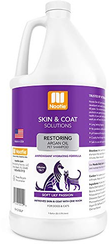 Nootie - Pet Shampoo for Sensitive Skin - Revitalizes Dry Skin & Coat - Natural Ingredients - Soap, Paraben & Sulfate Free - Cleans & Conditions