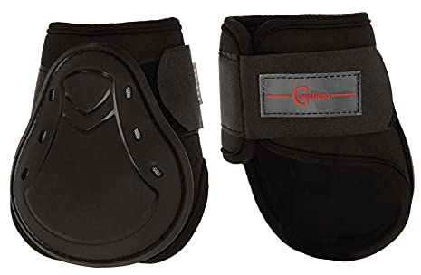 Covalliero Streichkappen TecAir paarweise schwarz, Cob