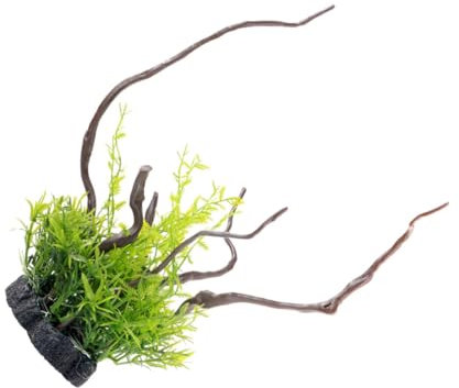 Beaupretty Enhance Your Fish Tank Lifelike Aquatic Decoration Plants Artificial Grass for Aquarium Green Sturdy Easy to Clean