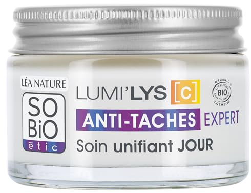 LÉA NATURE SO Bio Étic - Eliminación de cuidado diario Lumi'lys [C] | reduce y previene la aparición de todo tipo de manchas | 99% ingredientes de origen natural | Fabricado en Francia | 50 ml