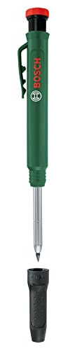 Bosch snickarpenna (smart och robust snickarpenna för att märka sten, trä, papper och många andra material; inbyggd vässare)
