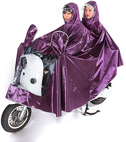 Regnrock för elrullstol, Regnponcho med huva, vattentät cykelregnjacka unisex