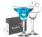 Bicchieri Margarita (300 ml/10,1 oz), Bicchieri da Cocktail, Martini Coupe, Martini Espresso in Cristallo, Cristallo a Stelo Lungo (2 pezzi (300 ml))
