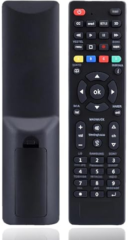 Universal Remote Control For Samsung LG Sony Philips Sharp Smart TV | For Panasonic TCL HAIER Toshiba Hitachi VIZIO TV Remote Control | Hotkeys Provide Convenient Operation