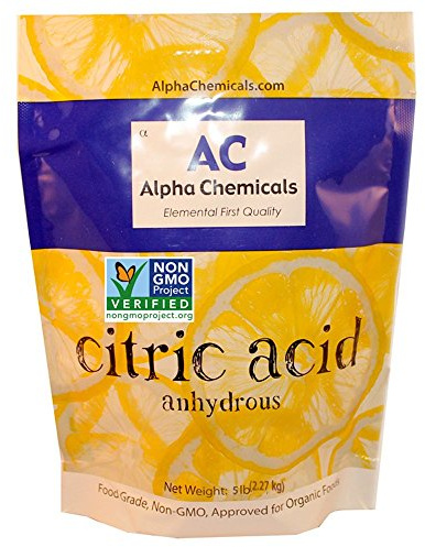 Non-GMO Project Verified Citric Acid - 5 Pounds