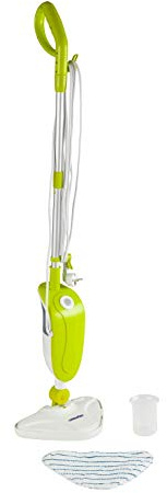 MESKO MS 7020 Mopa Escoba a Vapor, Depósito 300 ml, 25 g Vapor/min, Todo Tipo de Suelos: Laminado, Madera, Mármol, Vinilo, Piedra, Cerámica, Alfombras, Cable 5 m, 1300 W