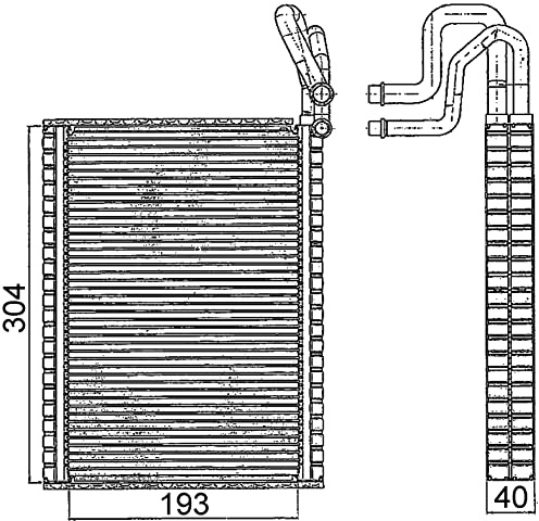 MAHLE AE 116 000S evaporator