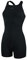 Speedo Damen Eco Endurance+ Legsuit Badeanzug | Chlorbeständig | Recyclingmaterial | Schwimm-Fitness | Training | Urlaub Schwimmbekleidung, Schwarz, 46