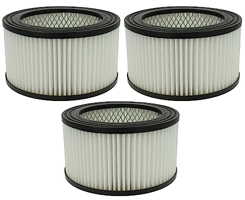 vhbw 3x filtre compatible avec Cecotec Conga PowerAsh 1200 aspirateur de cendres - Filtre HEPA contre les allergies