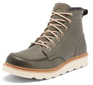 SOREL Men's Slabtown 62 Moc Waterproof Boot, Alpine Tundra/Tawny Buff, 12 UK