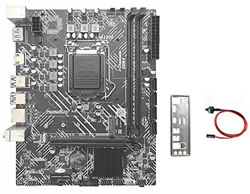 Seprendi H510 Motherboard-Switch-Kabel + Schallwand LGA1200 DDR4 PCIE 16X für G5900 G6400 I3-10100 I5-10400F I7-10700 10. 11. CPU