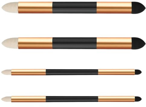 -Ended Sponge Blending Brushes (4-Pack) - Reusable Artist Blending Pens