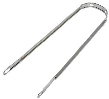 Lowrider 20 Fender Braces Chrome, Silver, Front, Motorcycle