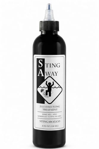 Sting Away 4 onzas. Alivio y tratamiento de picaduras de medusas