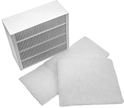 vhbw Filter-Set kompatibel mit Vallox ValloPlus 270 MV, 270 SC, 270 SE Luftbefeuchter, Luftreiniger - 3X Ersatz-Filter