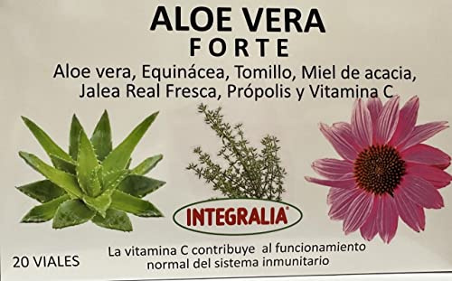 Integralia Aloe Vera Forte 20 Viales 1 Unità 300 g