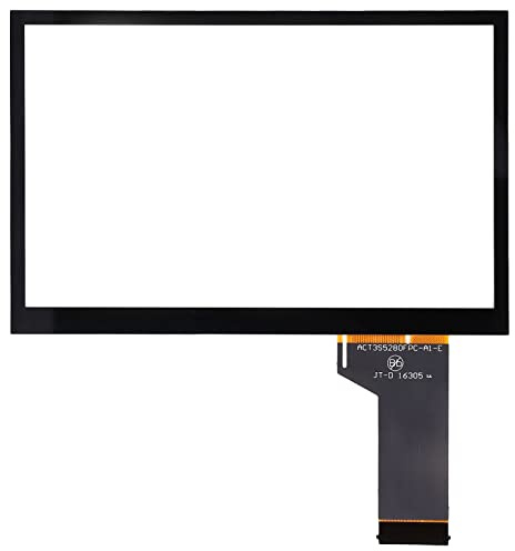Digitalizzatore touchscreen LCD per auto, ricambio per MIB - Codici OE TDO-WVGA0633F00039 e TDO-WVGA0633F00045 - Acrilico di alta qualità, sensibile e preciso - Installazione