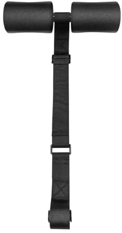 Tiardey Nordic Hamstring Curl, Verstellbarer Nordic Curl Gurt für Sit-ups, Trainingsgerät, Kniebeugen, Bein-, Bauch- und Rumpftraining, Home-Gym-Workout