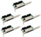 Jrifedptry Adaptador convertidor IDE de tarjeta flash compacta 3.5 IDE de 40 pines a adaptador IDE con soporte Pci panel trasero, 5 unidades