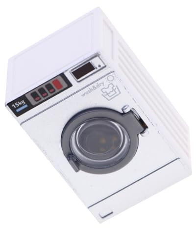 Yardwe Lavatatrice Giocattolo Per Ragazzo Lavatrice Giocattoli in Miniatura Accessori Per Case Delle Bambole Mobili Per Lavanderia Giocattolo Da Lavatrice Per Case Da