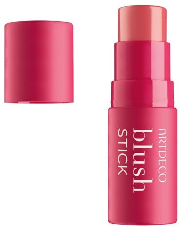 ARTDECO Blush Stick – Creme-Rouge für natürlich frische Wangenfarbe – Praktisches Handtaschenformat – 1 x 4,5 g