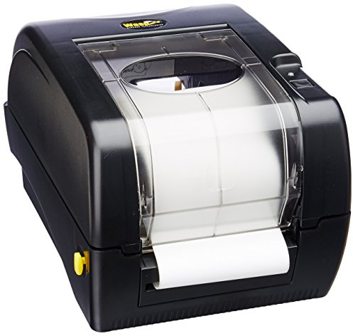 Wasp WPL305 Monochrome Direct Thermal Label Printer with Reflective Media Sensor, 5 in/s Print Speed, 203 dpi Print Resolution, 4.25 Print Width, 110/220V AC