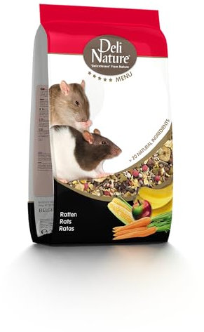 Deli Nature 15 – 029536 Menü 5 Stars für Ratten – 2500 gr