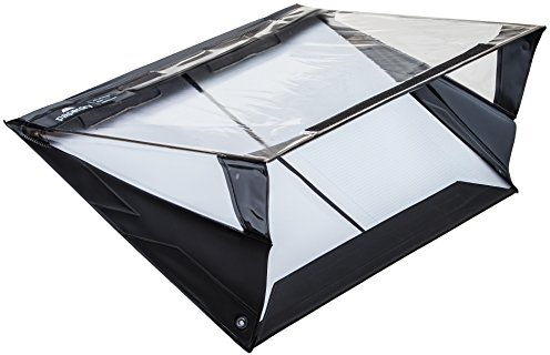 Wasserdichtes Klemmbrett, Paperdry A3 Querformat Schwarz, Kälteschutzmittel, Geschlossenes Klemmbrett mit Aufbewahrung, Wetterfester Dokumentenhalter