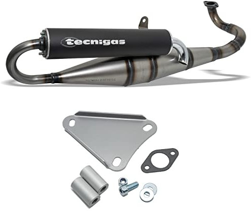 Scarico Tecnigas Next R verniciato per Derbi Hunter, Cagiva Progress, Paddock/Atlantis, Predator (aria)