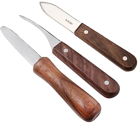 UPKOCH 1 Set Coltello per Ostriche Coltello per Molluschi per Pelapatate per Gamberetti A Conchiglia Rimozione della Linea di Gamberi Strumenti per La Lavorazione di