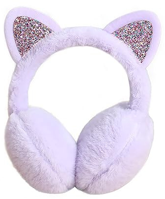 Uposao Cache-Oreilles Conception Doux Chauffant en Peluche Hiver Filles Garçon