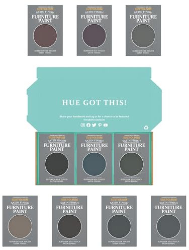 Rust-Oleum Furniture Paint in Satin Finish – Moody Darks Tester Box