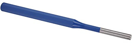 Generic Nail Punch, Punch Tool Heavy Duty Steel Pin Drift Parallel Punches Metal Long Steel Flat Centre 6mm Roll Nail for Punching Out Pins and Dowels