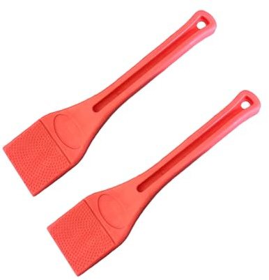 2-Teiliges Doppelseitiges Glasleisten Entfernen Werkzeug – Fenster Montage Werkzeug mit Ergonomischen Griffen | Fleckenbeständig und Langlebig Klotzkelle, Glasschaber Installieren