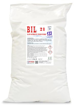 Bil 21 Detersivo in Polvere Lavatrice 10Kg - Scioglie Qualsiasi Sporco
