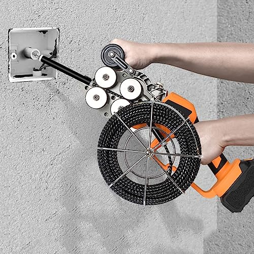LYFDPN Macchina filettatrice Cordless per Elettricista, tiracavi elettrici Attraverso Il Muro, filatrice elettrica, Macchina filettatrice Automatica per Cablaggio (1battery)